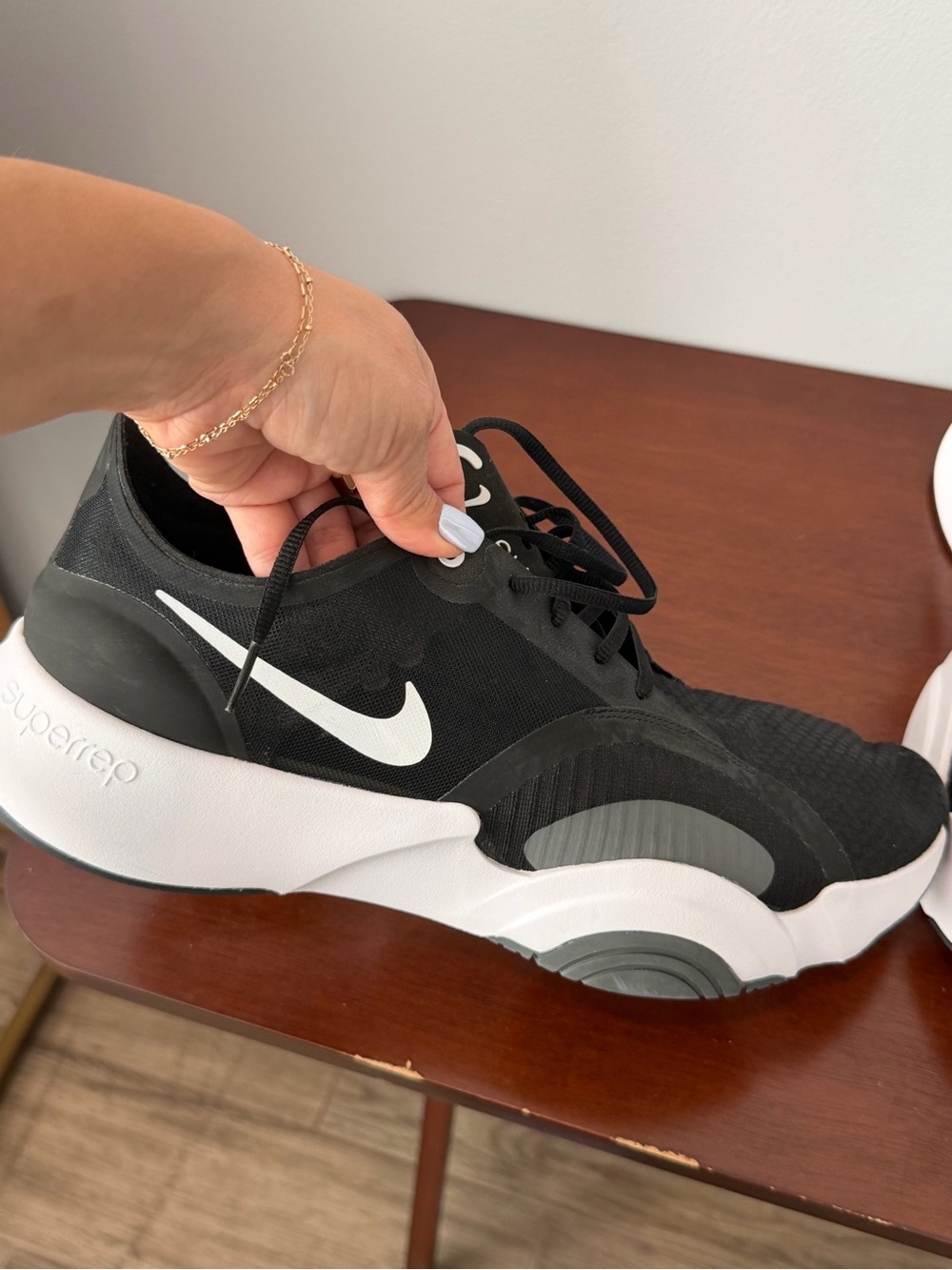 Nike Black and White Athletic Sneakers- men's brand new